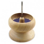Beadalon carica perline spin-n-bead legno