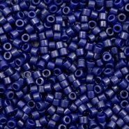 Perline Miyuki Delica 11/0 Duracoat opaque matte dyed cobalt blue DB-2144