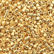 Perline Miyuki Delica 11/0 24kt gold plated DB-31