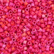 Perline Miyuki Delica 11/0 Opaque matte luster red DB-362