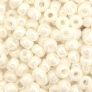Rocailles Miyuki 6/0 Ceylon antique ivory pearl 6-592