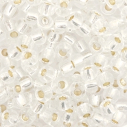 Rocailles Miyuki 6/0 Silverlined crystal 6-1