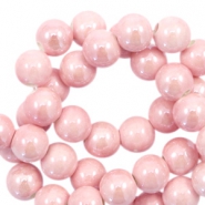 Perline di ceramica 6 mm rosa