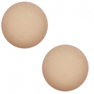 Cabochon Polaris Elements 12 mm classico opaco talpa marrone