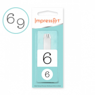 ImpressArt punzoni numerico 10 mm Monogram 6/9 argento