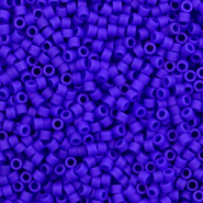Perline Miyuki Delica 11/0 Opaque matte cobalt blue DB-756