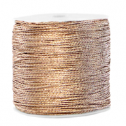 Coda di topo 0,5 mm metallizzata talpa ivorio crema