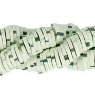 Perline Katsuki 6mm verde cenere