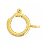 Componenti in acciaio inossidabile chiusura 12x14mm oro