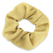 Elastici per capelli glitterato oro