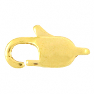 Componenti in acciaio inossidabile chiusura moschettone 9 mm oro