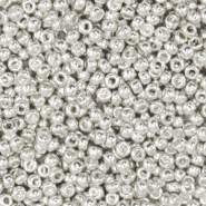 Rocailles Miyuki 11/0 Bright sterling silver plated 11-961