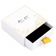 Confezione regalo "for you with love" bianco