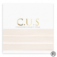 C.U.S&reg; nastro di gioielli scintillante rosa pastello chiaro