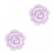 Perline rosa 10mm viola pastello