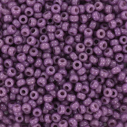 Rocailles Miyuki 11/0 Duracoat opaque dark orchid purple  11-4489