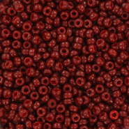Rocailles Miyuki 11/0 Duracoat opaque maroon red 11-4470
