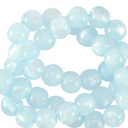 Perline Polaris 6 mm tonda Mosso blu artico
