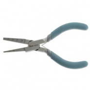 Beadsmith Pinza per formare anellini quadrati con molla turchese-argento