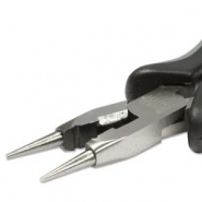 Beadsmith Pinza multiuso 4 in 1 nero-argento