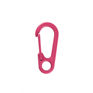Componenti colorati chiusura moschettone rosa neon