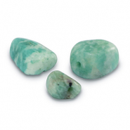 Perline in pietra naturale Amazzonite verde turchese&nbsp;