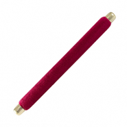 Espositore per bigiotteria cuscinetto velluto per anelli magenta viola-oro