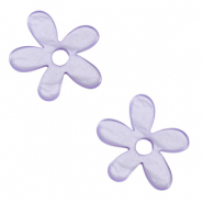 Pendenti Polaris Lucido fiore viola Vittoriano