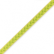 Nastro con testo foglia verde chiaro-verde oliva
