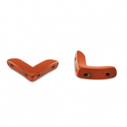 Perline Tile freccia rosso corallo