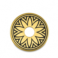 Perline di metallo DQ donut oro (privo di nichel)