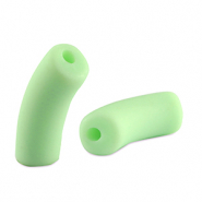 Perline in acrilico tubo opaca verde menta