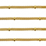 Componenti in acciaio inossidabile catena oro