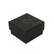 Confezione regalo cuore nero