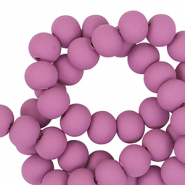 Perline di polimero 6mm magenta viola chiaro