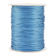 Coda di topo intrecciato 1.5mm blu reale