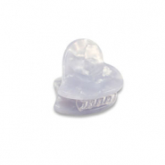 Accessori fermaglio per capelli cuore lilla