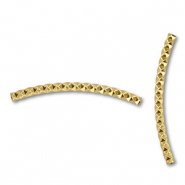 Perline in acciaio inossidabile tubo oro