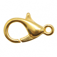 Componenti di metallo DQ chiusura moschettone 10mm oro (privo di nichel)