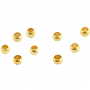 Schiaccini di metallo DQ 3,0 mm oro (privo di nichel)