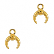 Ciondoli di metallo DQ oro (privo di nichel)