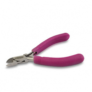 Beadalon pinza a taglio laterale con molla viola-argento