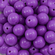 DQ Perline in acrilico 18 mm viola