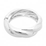 Bracciali metallici argento