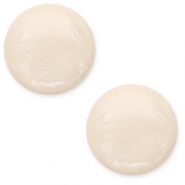 Cabochon Polaris Elements 7 mm classico Jais beige