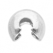 Componenti in acciaio inossidabile coprischiaccini 6mm argento