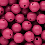 DQ Perline in acrilico 12 mm lucido Rose violet 17-2624 TCX