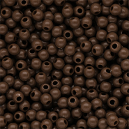 DQ Perline in acrilico 6 mm lucido Cappuccino brown 19-1220 TCX