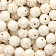 Perline di ceramica 12mm bianco