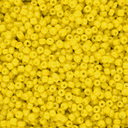 Perline di vetro rocailles 12/0 (2mm) giallo